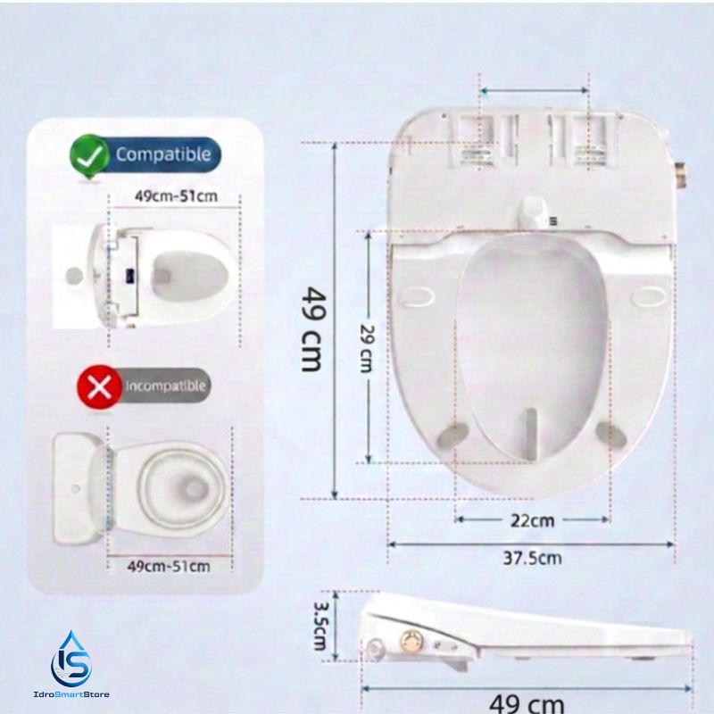 Sedile Bidet Intelligente